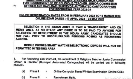 Indian Army Recruitment Ask to Apply Indian Army Bharti 2022 for JCO Vacancy Form through asktoapply.net latestgovt job for india