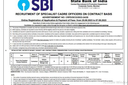 state Bank of India Recruitment Ask to Apply SBI Bharti 2022 for Probationary Office Vacancy Form through asktoapply.net govt job in india
